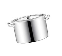 QUSYZD Olla sopera con Tapa - Olla sopera de 8-55 L, de Acero Inoxidable 304, con Tapa y Fondo Compuesto, Honda, para cocinar, 30 cm x 21,5 cm (14 L),30cm*21.5cm(14L)