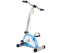 QUSYZD Pedaleador portátil para Ejercicio, ejercitador de Pedal eléctrico, Fisioterapia electrónica y Bicicleta de rehabilitación, Entrenador motorizado para discapacidades de Brazos y pi,