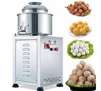 QUSYZD Picadora y máquina eléctrica Comercial para Hacer albóndigas: picadora de Carne eficiente para albóndigas caseras y puré, Ideal para restaurantes y Servicios de Cat,