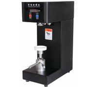 QUSYZD Selladora de latas Comercial, automática, de Altura Ajustable, para latas de plástico y Aluminio, Color Negro.,Black