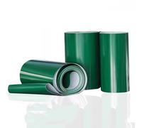 QUSYZD Sistemas de reemplazo de bandas transportadoras de PVC resistentes al desgaste, banda de alimentación de tambor, rollo de lámina de caucho para transportador p,Green-18x1m/59x3.3FT
