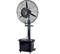 QUSYZD Ventilador de pie silencioso, humidificador de pulverización de Niebla de enfriamiento, Torre silenciosa, atomización, Ventilador oscilante Vertical Comercial, girator,