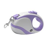 Qutalmi Correas para Mascotas retráctiles, Correas para Perros retráctiles para Perros Medios | Linterna USB Telescópica Telescópica Tractor DE CORRECTOS,Cuerda de tracción Segura, arnés de