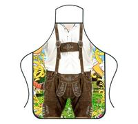 Qutalmi Delantal Divertido - Delantal De Cocina Para Adultos | Transpirable Para Bodas Barbacoas Picnics Camping Restaurantes Navidad Halloween