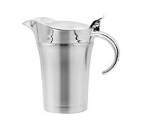 Qutalmi Jarra de de asado aislada, 750 ml, para cenas familiares, Acción de Gracias, Halloween, mesa de granja, apartamento, bistec, buffet, hogar,