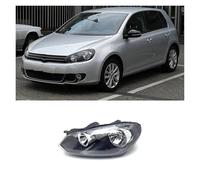 QUTBAG Lámpara Trabajo Conjunto De Faros Para VW Para Golf 6 Mk6 5K Variant Cabriolet 2010~2014 Luces Mapa Lámpara De Esquina Halógena Accesorios LED Faros(Right light)