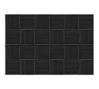 Qutsvosh 24 piezas de espuma acústica para aislamiento acústico de pared, piezas de repuesto para podcasts para reducir el ruido (30 x 30 x 2,5 cm)