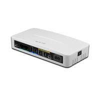 Qutsvosh 5V 9V 12V 24V Fuente de AlimentacióN Ininterrumpida Mini UPS PoE 11000MAh BateríA de Respaldo para WiFi Router CCTV (Enchufe de la UE)
