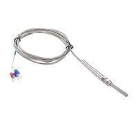 Qutsvosh Acero Inoxidable PT100 RTD Termistor Sensor Sonda (Rango de Temperatura: -20~420 C)