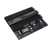 Qutsvosh Amplificador de potencia de audio para coche de 12 V 600 W, módulo de graves sin pérdidas, subwoofer monocanal, sustitución de audio para coche