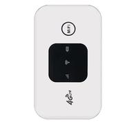 Qutsvosh Enrutador WiFi InaláMbrico 4G MiFi 150Mbps WiFi MóDem Coche MóVil WiFi Punto de Acceso InaláMbrico Compatible con 10 Usuarios con Ranura para Tarjeta Sim
