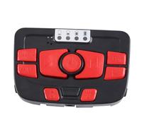 Qutsvosh Fuente de AlimentacióN para VehíCulo EléCtrico para NiñOs de 12 V, Interruptor de Control Central, Monitor de Potencia de MúSica Bluetooth Multifuncional