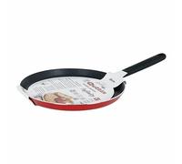 Quttin 105429 Sartén para Crepes, Rojo, D 26 cm