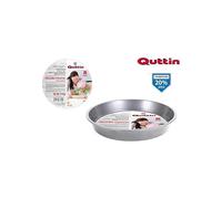 Quttin 49445 Molde Redondo Silver, 32 x 4.5 cm/0.5 mm