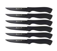 Quttin Dark Set 6 Cuchillos Chuleteros 11cm.