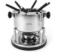 Quttin - Fondue Multiusos 2L para 6 Personas - Versátil y Decorativa - Diseño Elegante y Fácil de Limpiar