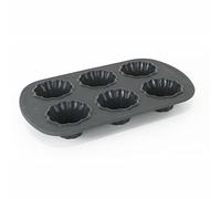 Quttin Molde para Horno Silicona Rígido Cupcake (31,6 x 19,5 x 4,2 cm)
