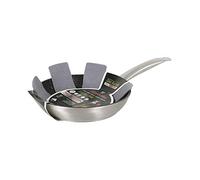 Quttin - Sartén Antiadherente de inducción Platinum con Mango Metalico. Para todo tipo de cocinas. Aluminio Pfluon. Resistente Duradera Calidad Protector de Fieltro. Sartén para cocinar 26 cm