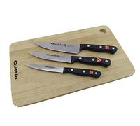 QUTTIN SYBARITE SET 3 CUCHILLOS TABLA
