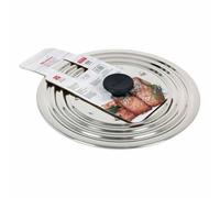 Quttin Tapa Acero INOX, 25 cm, Multicolor, Talla Unica