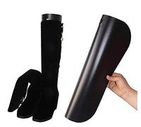 QUUPY 2 pares de moldeadores de botas de plástico,Insertos de Formas de Botas, Hormas de Botas, soporte para botas de árbol de pie para corte unisex de tamaño ajustable