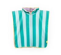 Quut - Poncho de playa infantil - Microfibra Ultra Absorbente - Secado Rápido - Sin Arena - Ligero y Compacto, azul oscuro, 60 x 60 cm