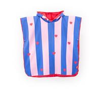 Quut - Poncho de playa infantil - Microfibra Ultra Absorbente - Secado Rápido - Sin Arena - Ligero y Compacto, cereza, 60 x 60 cm
