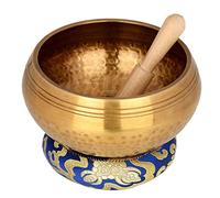 quwewn Juego De Cuencos Tibetanos para Cantar, Cuencos para Cantar con Sonidos De Meditación, Cuencos Hechos A Mano para Yoga Y Meditación,9.5cm