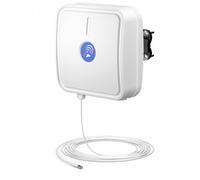 QuWireless Antena QuPanel LTE High Power SISO, cable de 10 m | Antena exterior direccional de alta ganancia para 4G LTE APLS1-H1
