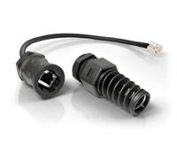 QuWireless QRJ45 cable de red Negro 0,16 m