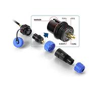 QuWireless QuPS4 - Outdoor Power Socket & Plug - 4-Pin Set (Pin and Input/Output)