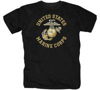 quwomu USMC United States Marine Corps US Army Military Army USA T-Shirt S-4XL