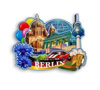 Quwsne Imán para nevera, Berlín, Alemania, Imanes Nevera Ciudades, Recuerdos de Viaje de Ciudad, Regalos Turísticos, Monumentos Clásicos 3D, Hechos a Mano, Decoración del Hogar -1167