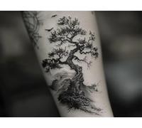 Quxaoqiao Adultos y Principiantes Diamond Painting Taladro Completo 5D DIY Arts Kits Genial Tatuado Imagen Bordado Diamante Pintura Pintura Para Decoración Pared Hogar Taladro Cuadrado 45x60cm AE2597