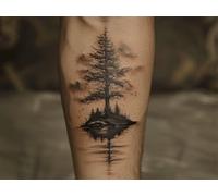 Quxaoqiao Adultos y Principiantes Diamond Painting Taladro Completo 5D DIY Arts Kits Genial Tatuado Imagen Bordado Diamante Pintura Pintura Para Decoración Pared Hogar Taladro Cuadrado 25x35cm AE2595