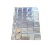 QuxetlRyz Album Monedas 10/20 Pages Coin Storage 120/360 Collection Album for and Loose-Leaf Suitable for Collectors(10page B)