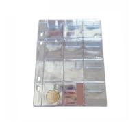 QuxetlRyz Album Monedas 10/20 Pages Coin Storage 120/360 Collection Album for and Loose-Leaf Suitable for Collectors(10page A)