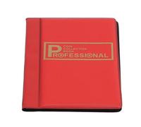 QuxetlRyz Album Monedas 120 Coins Storage Book Commemorative Coin Collection Album Holders Volume Folder Hold Multi-Color Empty(120 Red)