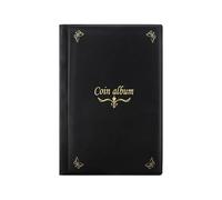QuxetlRyz Album Monedas 150-Compartment Large-Capacity Flip-Top Wax Seal Label Album Commemorative Coin Collector's Folder