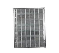 QuxetlRyz Album Monedas 2Pc/3Pc Coin Pocket Pages 9 Holes/3 Holes Coins Collecting Inserts Sleeves Binder Protector For Silver Bill Penny Stamp Currency(2pcs 9 Holes-42Grids)