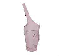 QuxetlRyz Bolsa Esterilla Yoga Bolso Que Lleva Multiusos de la Estera Yoga del poliéster con Abertura Amplia y manija cómoda for el Gimnasio(Pink)