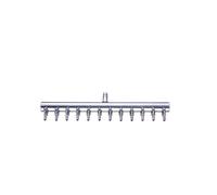 QuxetlRyz Divisor de Flujo de Aire Divisor de Aire for Acuario 4/8 mm | Interruptor del controlador de la válvula de aire del divisor del flujo de aire de la tubería de la línea aérea(A- 12 way)