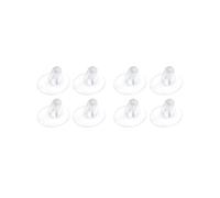 QUXVUIS 1 par de zapatos de verano Gel transparente, almohadilla para los pies, zapatillas antideslizantes, separador dedos del pie, almohadilla para zapatos, plantilla cómoda