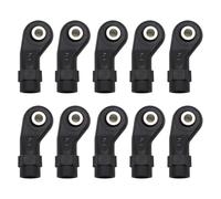 QUXVUIS 10 Piezas RC Coche 1/10 M4 Barra de Amarre Extremo rótula Enlace Soporte de Cabeza Bola Accesorios Coche RC M4 Junta esférica, Tipo 4