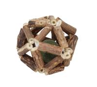 QUXVUIS 2 unids/Set de Juguetes para Gatos, Bolas interactivas de Hierba gatera, Juego Interactivo, Regalos saludables e higiénicos, Pelota Hierba gatera para Gatos, Juguete para Madera