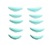 QUXVUIS 5 pares de rizadores de pestañas, herramienta para levantar pestañas, Kit, herramientas cosméticas, Verde