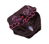 QUXVUIS 5 Piezas de Pantalones para Mascotas, pañales Lavables, Ropa Interior elástica de Animales, Bragas Impresas, Calzoncillos, Suministros Ropa para el hogar