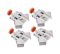 QUXVUIS Abrazaderas de esquina Abrazadera de ángulo 90 grados Abrazaderas prácticas para carpintería Mordaza oscilante ajustable Necesidades soldadura Mango único Marcos fotos Para Madera