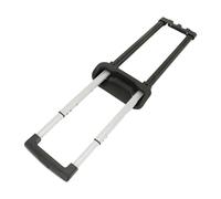 QUXVUIS Accesorio de Viaje con asa telescópica para Equipaje, Aluminio Negro, portátil, Resistente y Resistente, Ideal para Viajes de Negocios o de Placer. Barra Transversal
