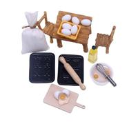 QUXVUIS Accesorios de Regalo para decoración en Miniatura de Casas muñecas. Juegos en Miniatura. Ideas para Regalos cumpleaños. Fáciles Guardar sin ocupar Mucho Espacio. Material: el Rodillo